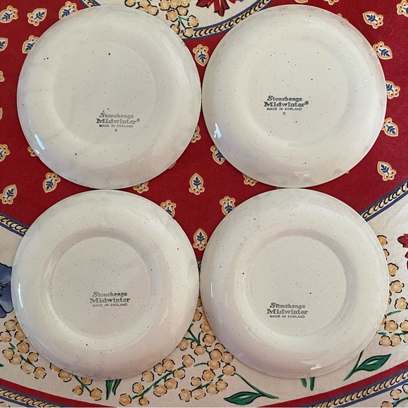 VTG I W.R. Midwinter, Ltd. I Stonehenge I Creation Pattern I Tea Saucers - Picture 2 of 16